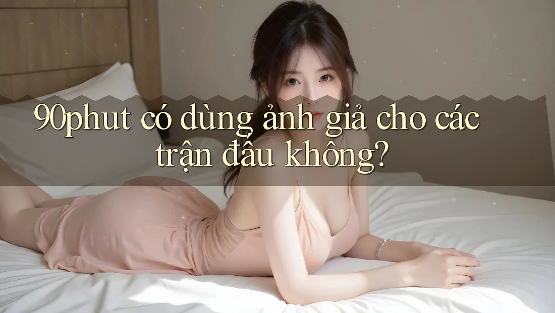 90phut có dùng ảnh giả cho các trận đấu không? 90phut có dùng ảnh giả cho các trận đấu không?