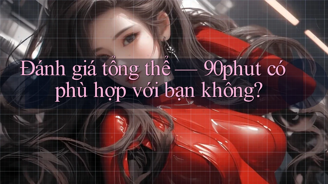 Đánh giá tổng thể — 90phut có phù hợp với bạn không? Đánh giá tổng thể — 90phut có phù hợp với bạn không?