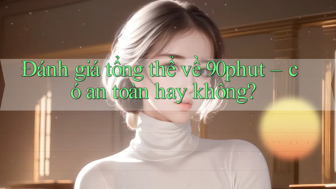 Đánh giá tổng thể về 90phut – có an toàn hay không? Đánh giá tổng thể về 90phut – có an toàn hay không?