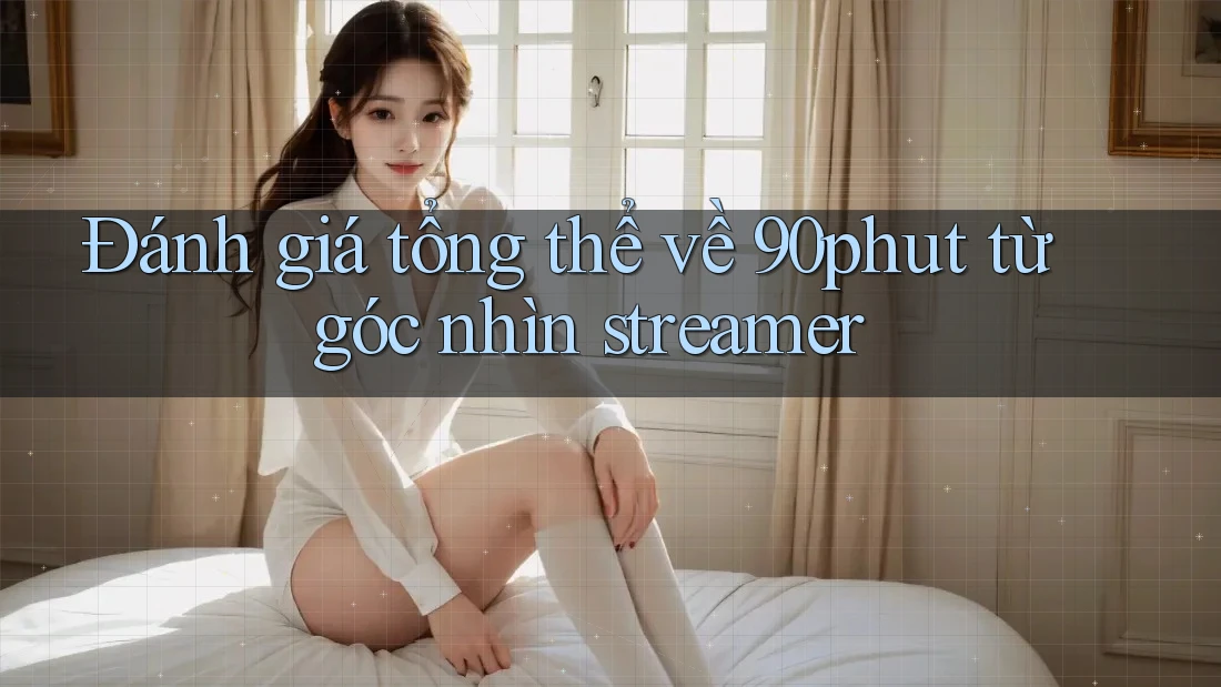 Đánh giá tổng thể về 90phut từ góc nhìn streamer Đánh giá tổng thể về 90phut từ góc nhìn streamer