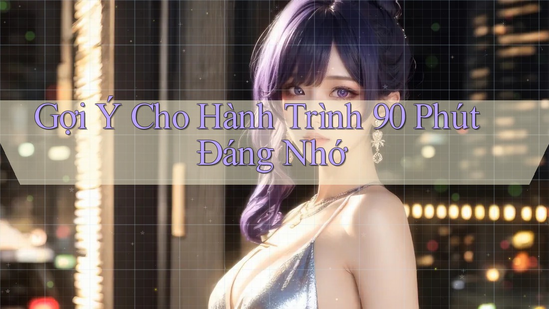 Gợi Ý Cho Hành Trình 90 Phút Đáng Nhớ Gợi Ý Cho Hành Trình 90 Phút Đáng Nhớ