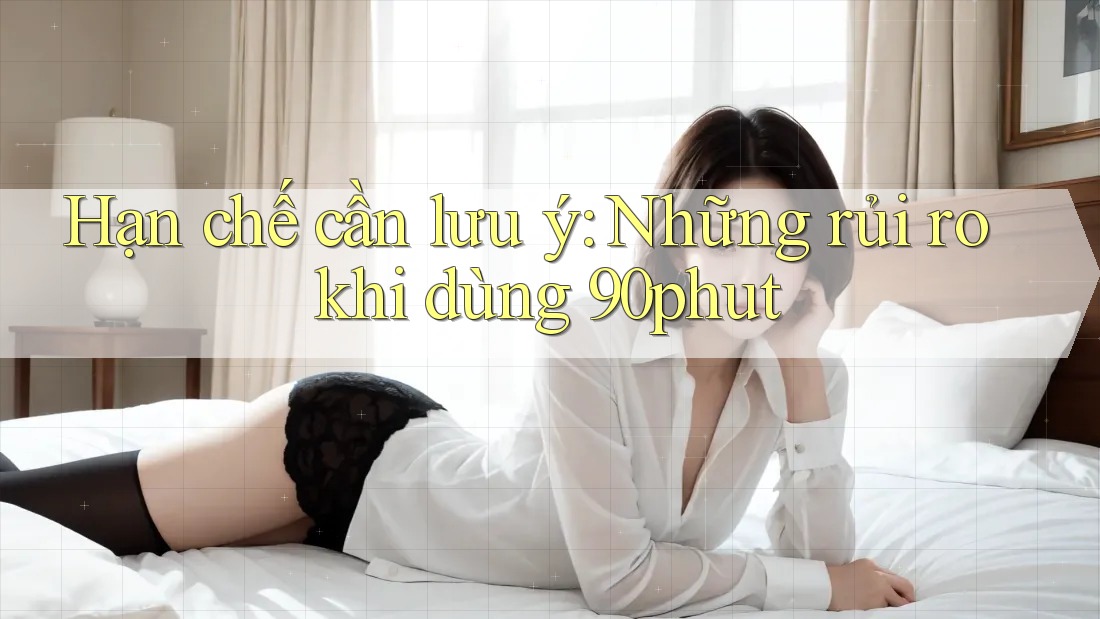 Hạn chế cần lưu ý: Những rủi ro khi dùng 90phut Hạn chế cần lưu ý: Những rủi ro khi dùng 90phut