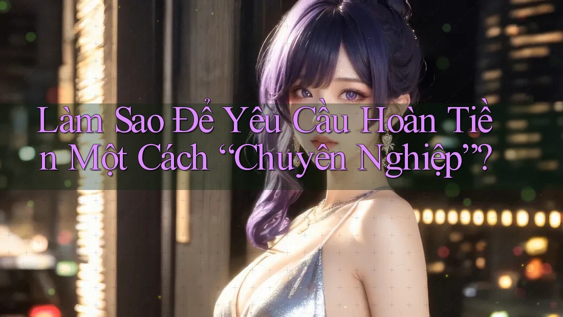 Làm Sao Để Yêu Cầu Hoàn Tiền Một Cách “Chuyên Nghiệp”? Làm Sao Để Yêu Cầu Hoàn Tiền Một Cách “Chuyên Nghiệp”?
