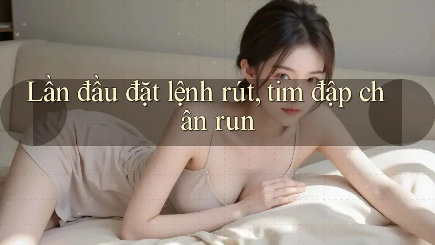 Lần đầu đặt lệnh rút, tim đập chân run Lần đầu đặt lệnh rút, tim đập chân run