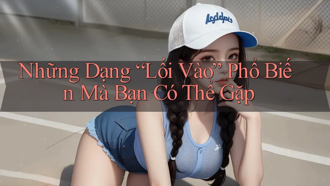 Những Dạng “Lối Vào” Phổ Biến Mà Bạn Có Thể Gặp Những Dạng “Lối Vào” Phổ Biến Mà Bạn Có Thể Gặp