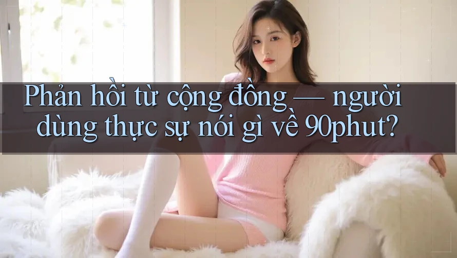 Phản hồi từ cộng đồng — người dùng thực sự nói gì về 90phut? Phản hồi từ cộng đồng — người dùng thực sự nói gì về 90phut?