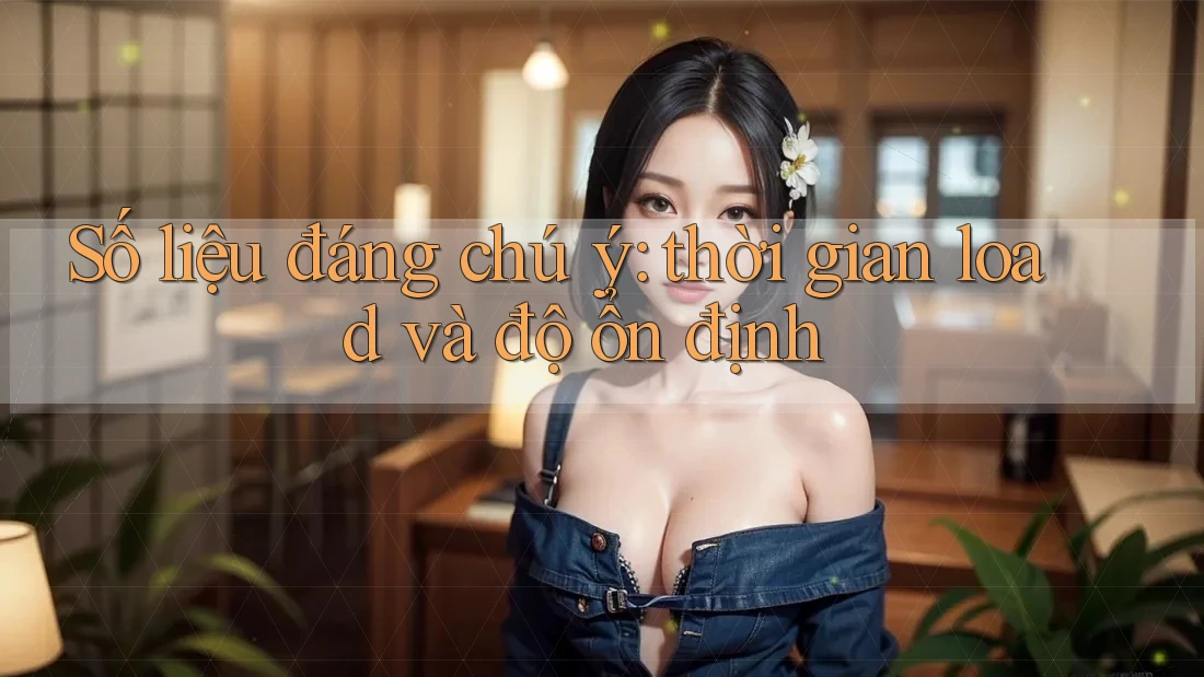 Số liệu đáng chú ý: thời gian load và độ ổn định Số liệu đáng chú ý: thời gian load và độ ổn định