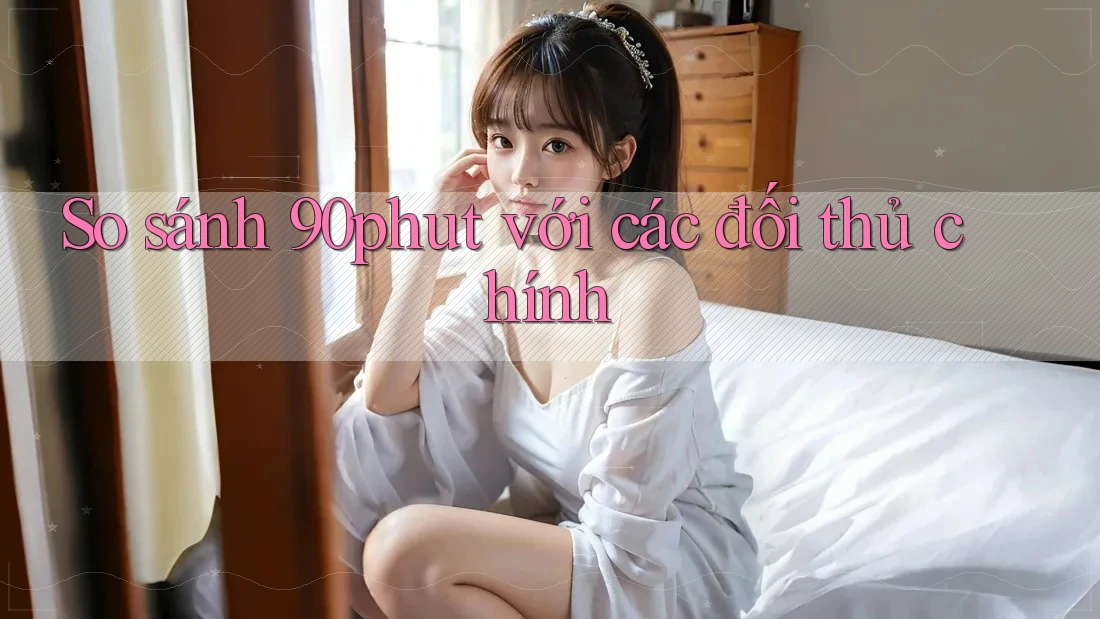 So sánh 90phut với các đối thủ chính