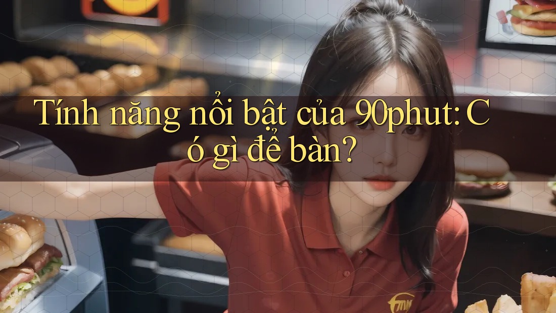 Tính năng nổi bật của 90phut: Có gì để bàn? Tính năng nổi bật của 90phut: Có gì để bàn?