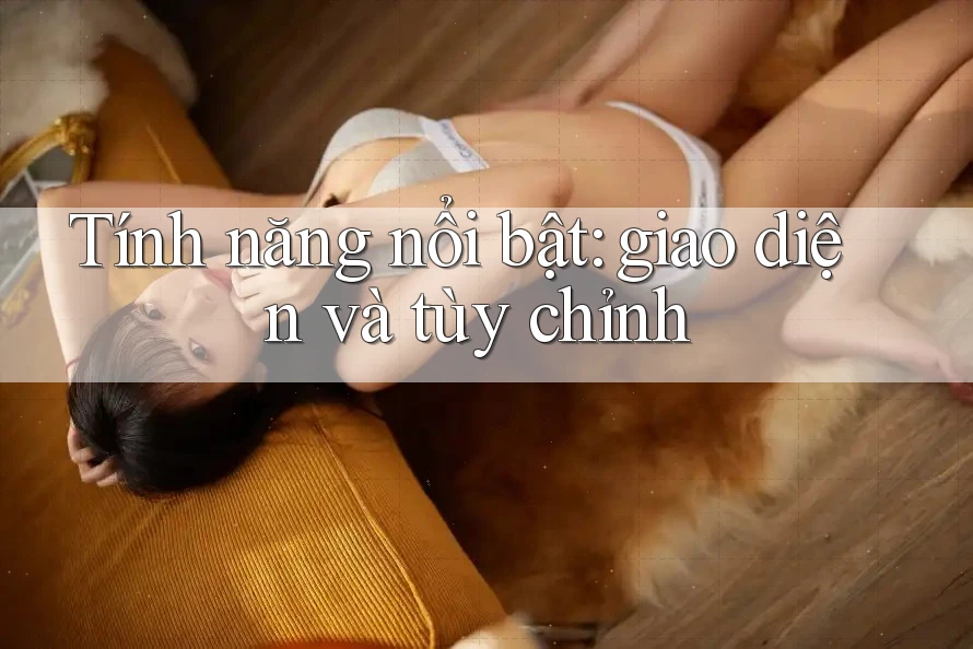 Tính năng nổi bật: giao diện và tùy chỉnh