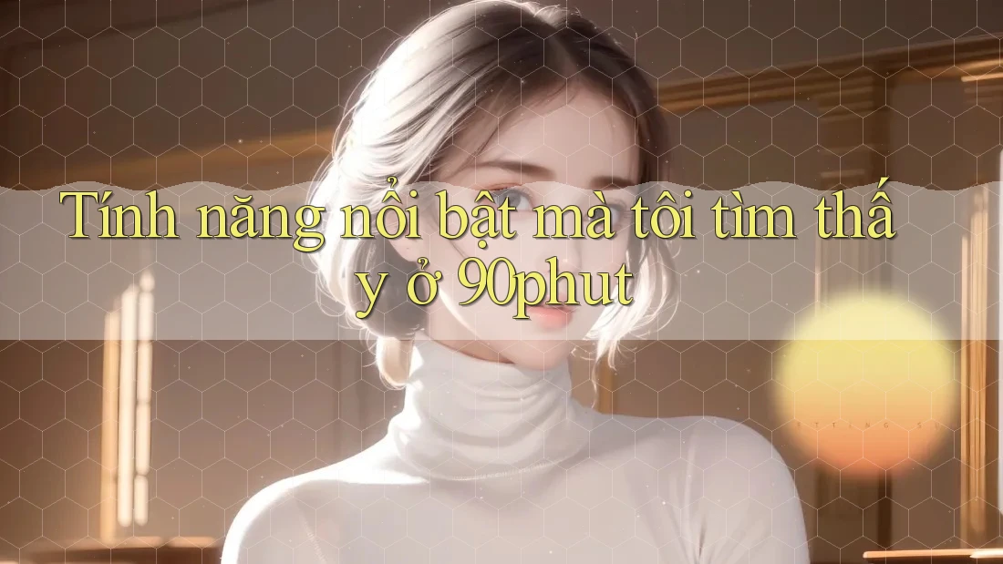Tính năng nổi bật mà tôi tìm thấy ở 90phut Tính năng nổi bật mà tôi tìm thấy ở 90phut