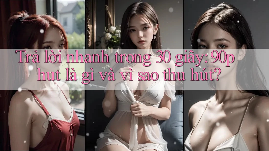 Trả lời nhanh trong 30 giây: 90phut là gì và vì sao thu hút? Trả lời nhanh trong 30 giây: 90phut là gì và vì sao thu hút?
