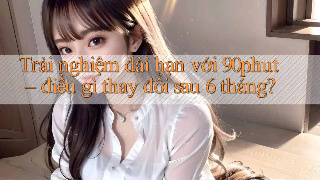 Trải nghiệm dài hạn với 90phut – điều gì thay đổi sau 6 tháng? Trải nghiệm dài hạn với 90phut – điều gì thay đổi sau 6 tháng?