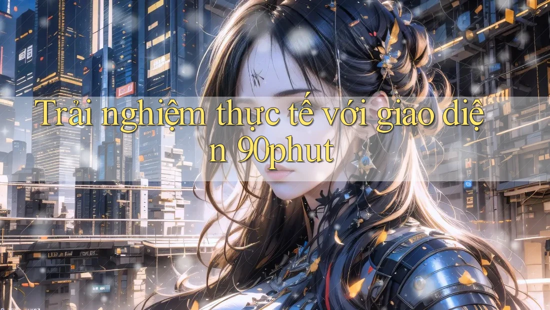 Trải nghiệm thực tế với giao diện 90phut Trải nghiệm thực tế với giao diện 90phut