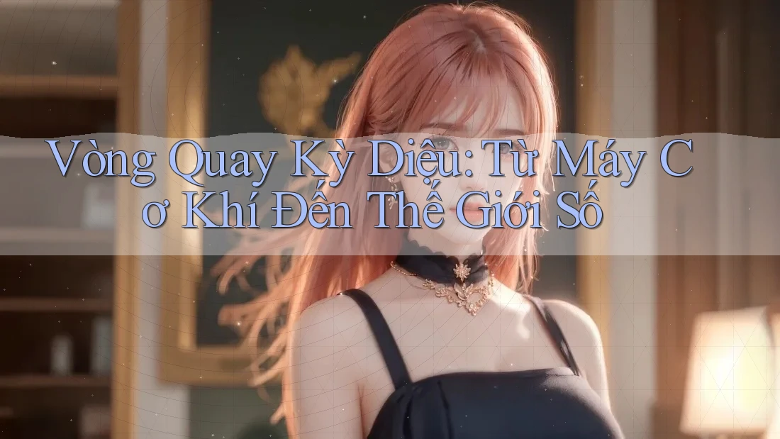 Vòng Quay Kỳ Diệu: Từ Máy Cơ Khí Đến Thế Giới Số Vòng Quay Kỳ Diệu: Từ Máy Cơ Khí Đến Thế Giới Số
